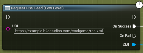 Request feed (low-level)